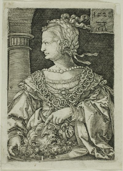 Judith s hlavou Holoferna od Heinrich Aldegrever