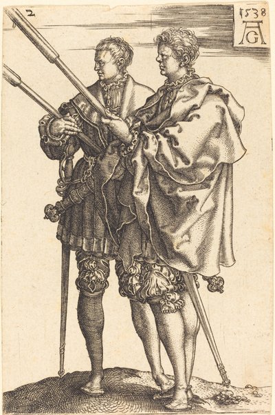 Velké svatební tanečnice od Heinrich Aldegrever