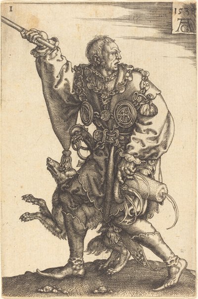 Velké svatební tanečnice, 1538. od Heinrich Aldegrever