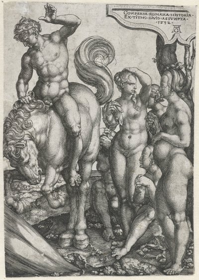 Marcus Curtius od Heinrich Aldegrever
