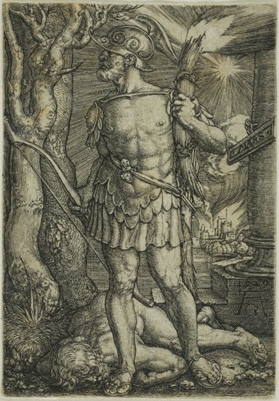 Mars od Heinrich Aldegrever