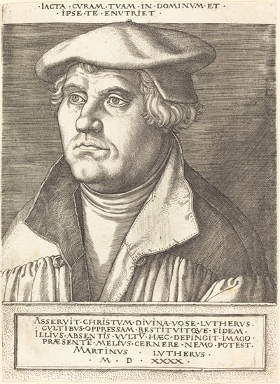 Martin Luther od Heinrich Aldegrever