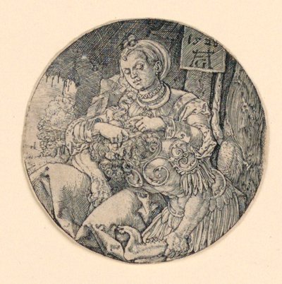 Samson a Dalila od Heinrich Aldegrever
