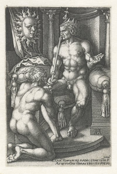 Sol Apollo Sedm planet (název série) od Heinrich Aldegrever