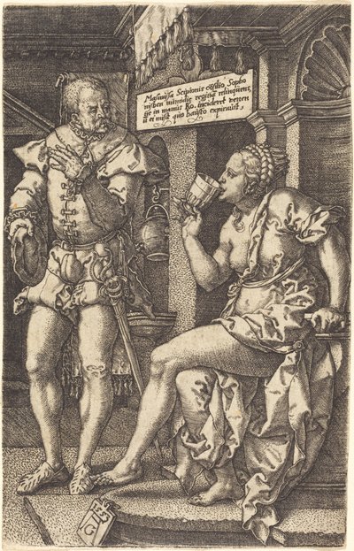 Sophonisba od Heinrich Aldegrever