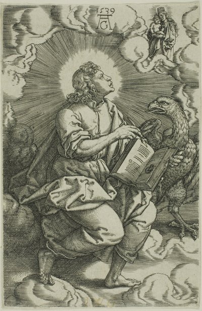 Svatý Jan ze Čtyř evangelistů od Heinrich Aldegrever