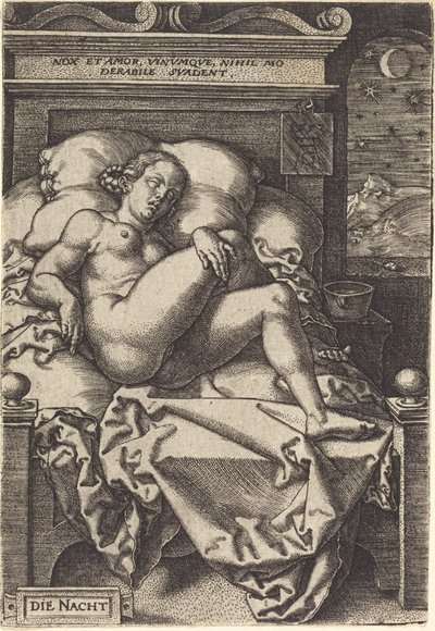 Noc, 1553. od Heinrich Aldegrever
