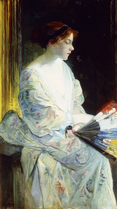 Exotická dáma, 1911 od Heinrich Augustus Schwabe