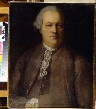 Portrét A. von Berg par Buchholz, Heinrich (1735-1780) od Heinrich Buchholtz