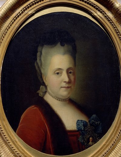 Portrét dvorní princezny Darie Alexejevny Golitsyny 1724-1798, 1772 od Heinrich Buchholz