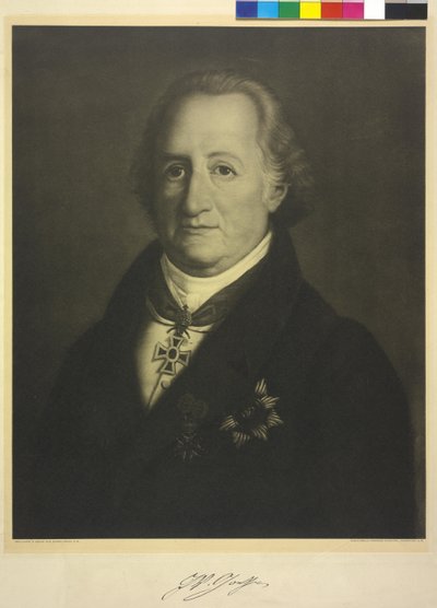Johann Wolfgang von Goethe od Heinrich Christoph Kolbe