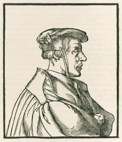 Heinrich Cornelius Agrippa von Nettesheim (1486-1535) rytina na titulní straně z De occulta philosophia libri tres vydané v roce 1533. od Heinrich Cornelius Agrippa von Nettesheim