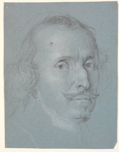 Mužský portrét hlava od Heinrich Dittmers