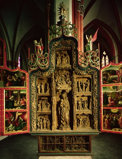 Oltář paní, 1535 (dřevo) od Heinrich Douvermann