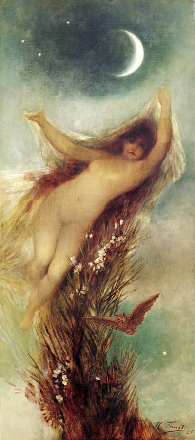 Noc, 1885 od Heinrich Faust