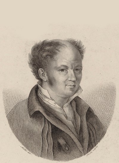 Portrét skladatele Gottfrieda Webera 1779-1839, cca 1820. od Heinrich Franz Schalck