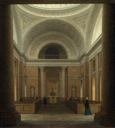 Zámecký kostel Christiansborg, Kodaň od Heinrich Hansen (Danish