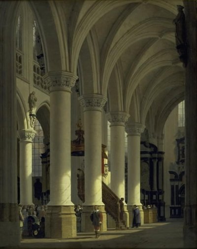 Kostel v St. Šablona v Bruselu od Heinrich Hansen