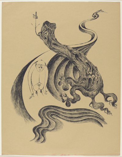 Am Wegende (Konec cesty) od Heinrich Hoerle