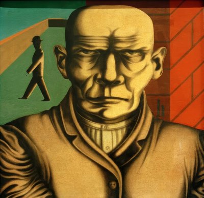 Dělníci od Heinrich Hoerle