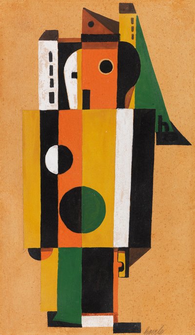 Setkání, 1925. od Heinrich Hoerle