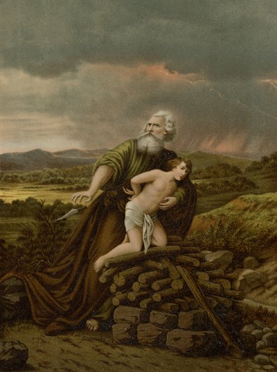 Abrahamova oběť od Heinrich Jenny