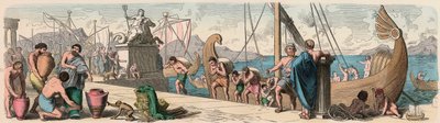 Starověké Řecko: Obchod po moři od Heinrich Leutemann