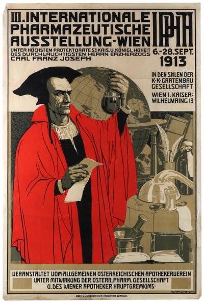 III Mezinárodní farmaceutická výstava Vídeň, 1913. od Heinrich Maria Pangratz