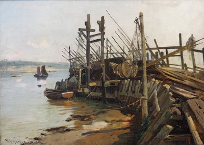 Přistávací plocha ve fjordu Flensburg od Heinrich Petersen-Angeln