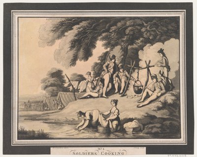 Vojáci vaří, 1. dubna 1798. od Heinrich Schutz