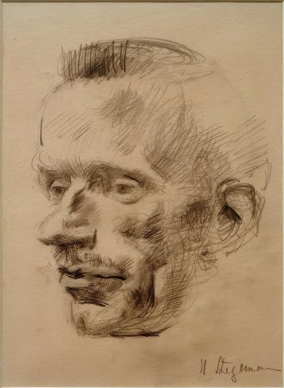 Portrét Wilhelma Wernera, kolem roku 1926 od Heinrich Stegemann