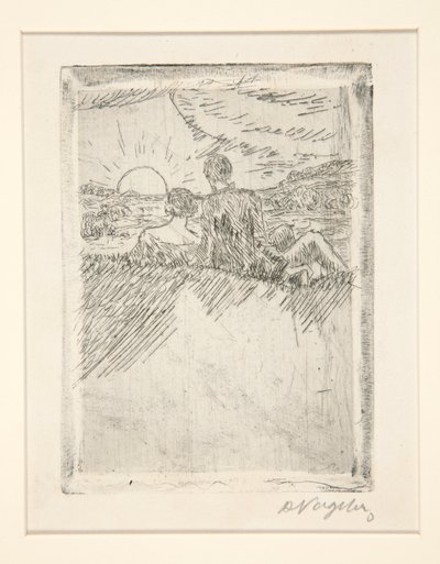 Knihovní desky od Heinrich Vogeler