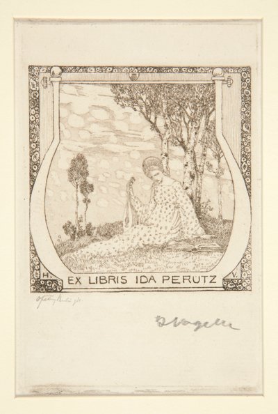 Knihovní desky od Heinrich Vogeler