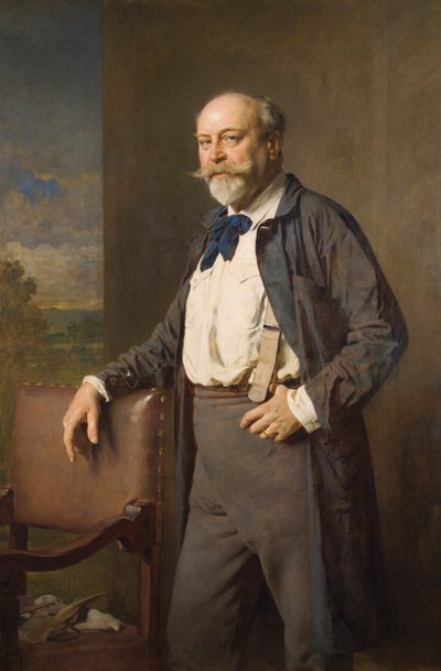 Sochař Rudolf Weyr od Heinrich von Angeli