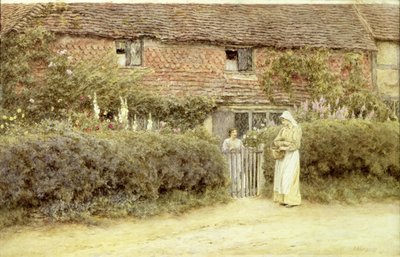 Chata v Haslemere od Helen Allingham