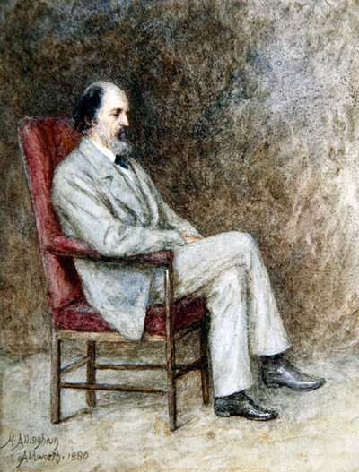 Alfred, lord Tennyson od Helen Allingham