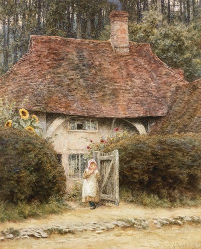 U Chatové brány od Helen Allingham