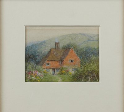 Cihlová chata od Helen Allingham