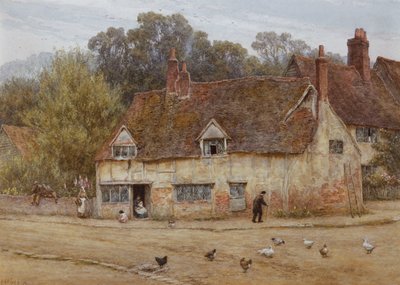 U Staré chalupy od Helen Allingham