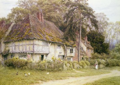 Six Bells, Hollingbourne, Kent od Helen Allingham