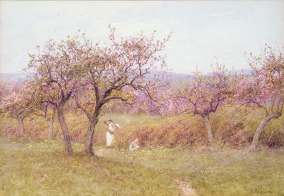 Jaro v Dorsetu od Helen Allingham