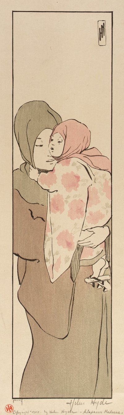 Japonská madona od Helen Hyde