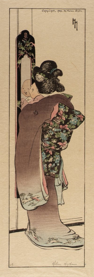 Zrcadlo od Helen Hyde