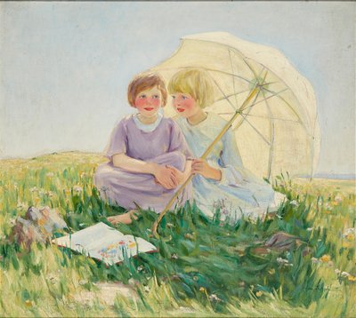 Parasol (olej na plátně) od Helen S. Johnston