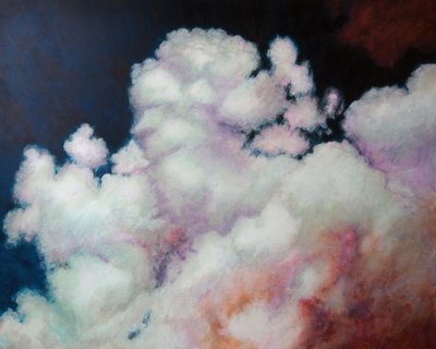 Cumulus, 2021 (akryl na palubě) od Helen White