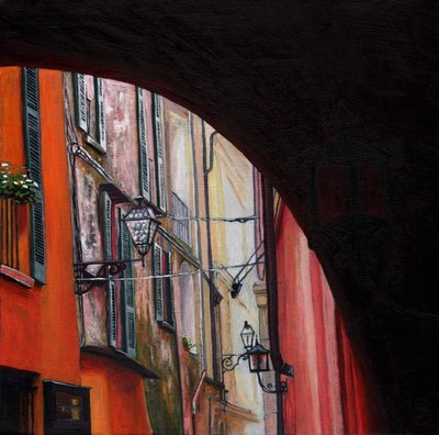 Menaggio lucerny, 2012, od Helen White