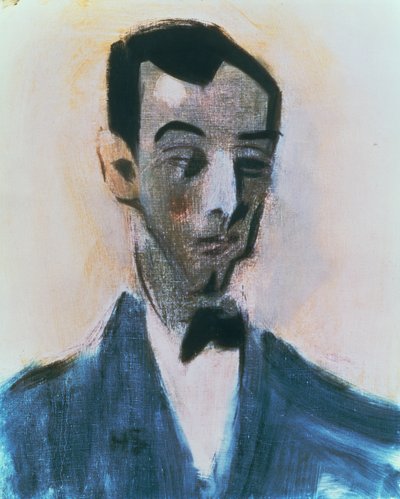 Portrét Manse Schjerfbecka od Helene Schjerfbeck