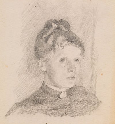 Autoportrét od Helene Schjerfbeck