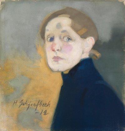 Autoportrét, 1912. od Helene Schjerfbeck