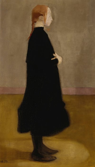 Školačka II, 1908. od Helene Schjerfbeck